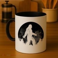 Bigfoot Full Moon Coffee Mug thumb 4