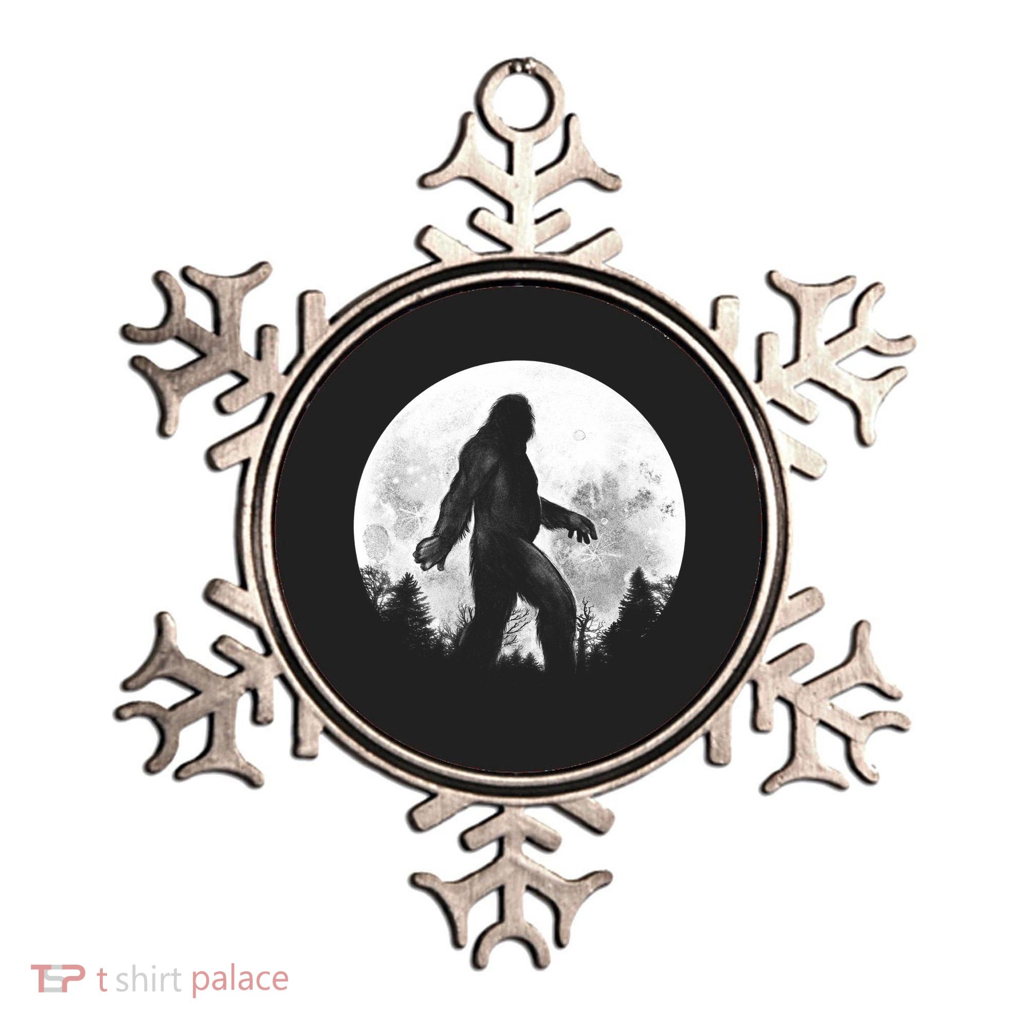 Bigfoot Full Moon Ornament