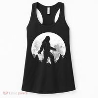 Bigfoot Full Moon Women's Tank Top thumb 0