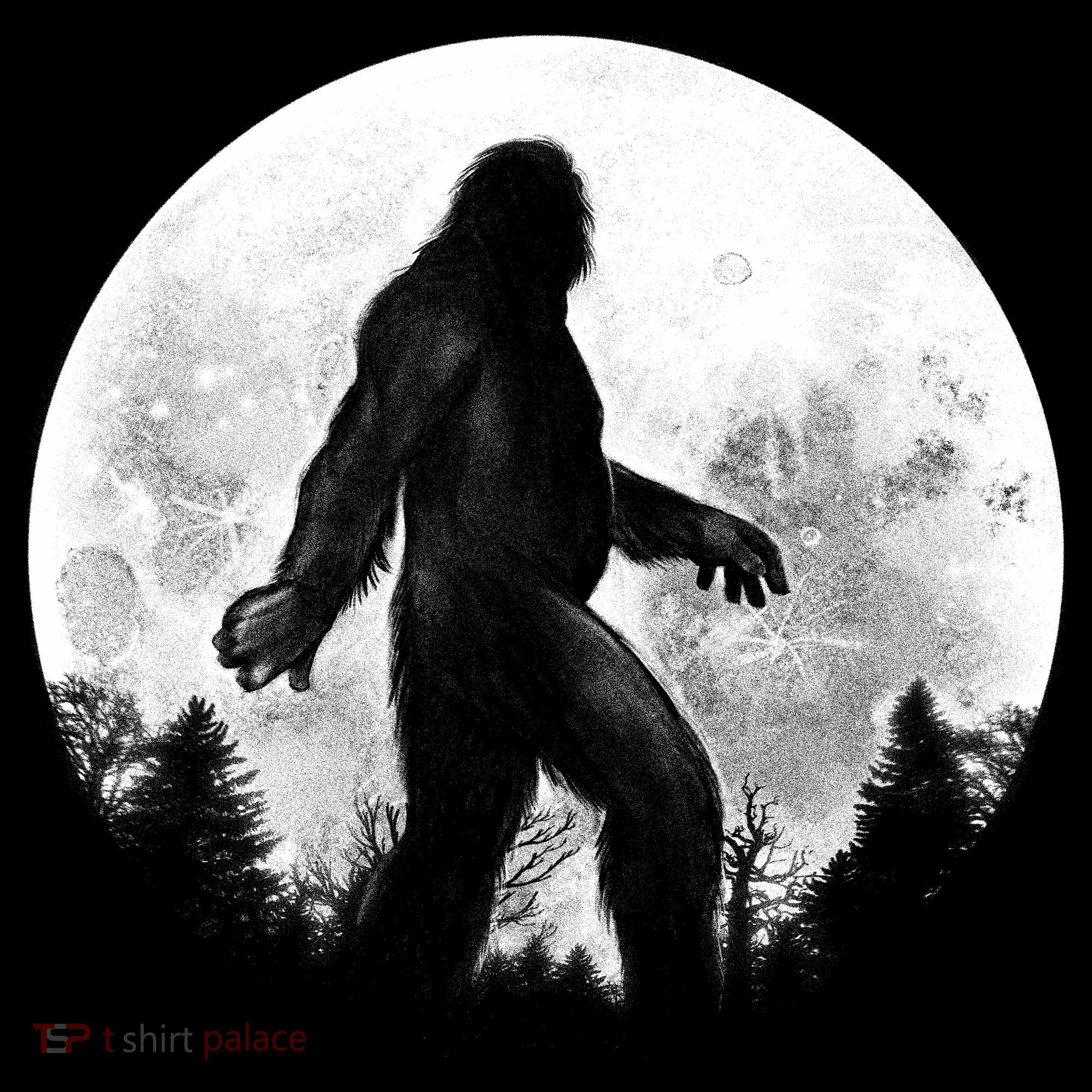 Bigfoot Full Moon Baby Bodysuit