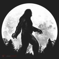 Bigfoot Full Moon Golf Towel thumb 3