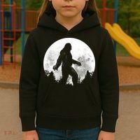 Bigfoot Full Moon Kids Hoodie thumb 3
