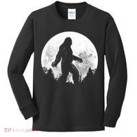 Bigfoot Full Moon Kids Long Sleeve Shirt thumb 0