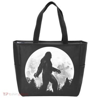 Bigfoot Full Moon Tote Bag