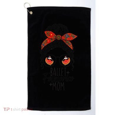 Ballet Folklorico Mom Messy Bun Mexican Dance Lover Golf Towel