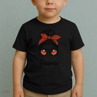 Ballet Folklorico Mom Messy Bun Mexican Dance Lover Toddler T-Shirt thumb 2