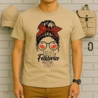 Ballet Folklorico Mom Messy Bun Mexican Dance Lover T-Shirt thumb 6