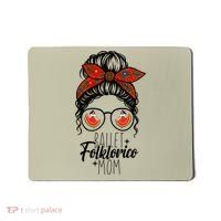 Ballet Folklorico Mom Messy Bun Mexican Dance Lover Mousepad thumb 0