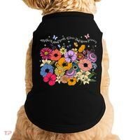 Boho Flower Mothers Plant Seeds Of Love That Bloom Forever Doggie Tank thumb 0