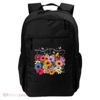 Boho Flower Mothers Plant Seeds Of Love That Bloom Forever Backpack thumb 0