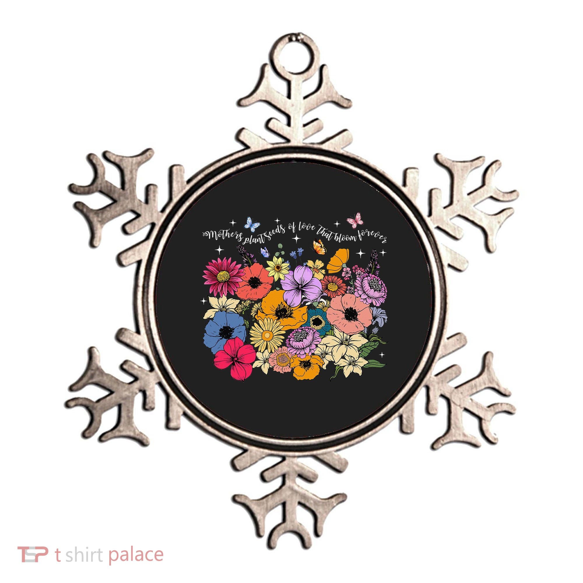 Boho Flower Mothers Plant Seeds Of Love That Bloom Forever Ornament