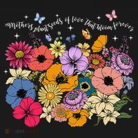 Boho Flower Mothers Plant Seeds Of Love That Bloom Forever Baby Bodysuit thumb 2