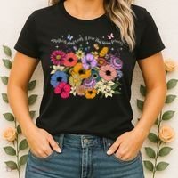 Boho Flower Mothers Plant Seeds Of Love That Bloom Forever Women's T-Shirt thumb 2