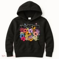 Boho Flower Mothers Plant Seeds Of Love That Bloom Forever Kids Hoodie thumb 0