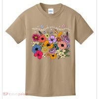 Boho Flower Mothers Plant Seeds Of Love That Bloom Forever Kids T-Shirt thumb 0