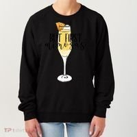 But First Mimosas Brunch Day Ing Bachelorette Party Gift Women's Sweatshirt thumb 0
