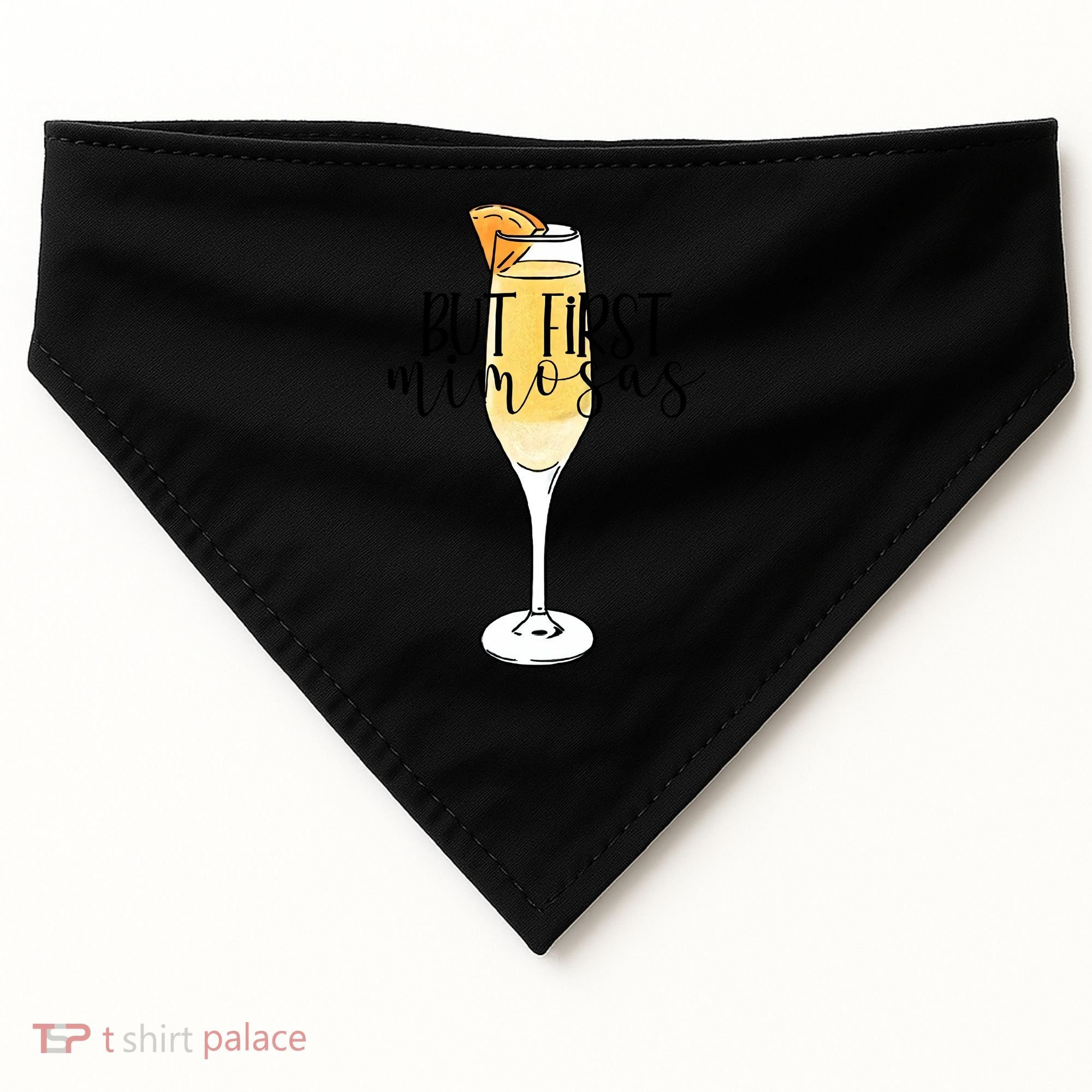 But First Mimosas Brunch Day Ing Bachelorette Party Gift USA-Made Doggie Bandana