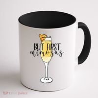 But First Mimosas Brunch Day Ing Bachelorette Party Gift Coffee Mug thumb 1