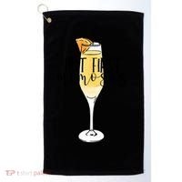 But First Mimosas Brunch Day Ing Bachelorette Party Gift Golf Towel thumb 0