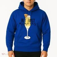 But First Mimosas Brunch Day Ing Bachelorette Party Gift Hoodie thumb 2