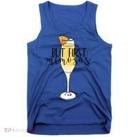 But First Mimosas Brunch Day Ing Bachelorette Party Gift Tank Top thumb 0