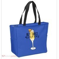 But First Mimosas Brunch Day Ing Bachelorette Party Gift Tote Bag thumb 2