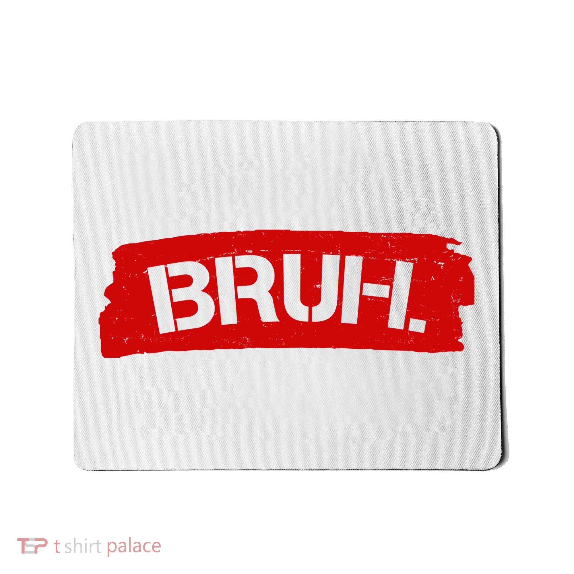 Bruh Funny Meme Mousepad