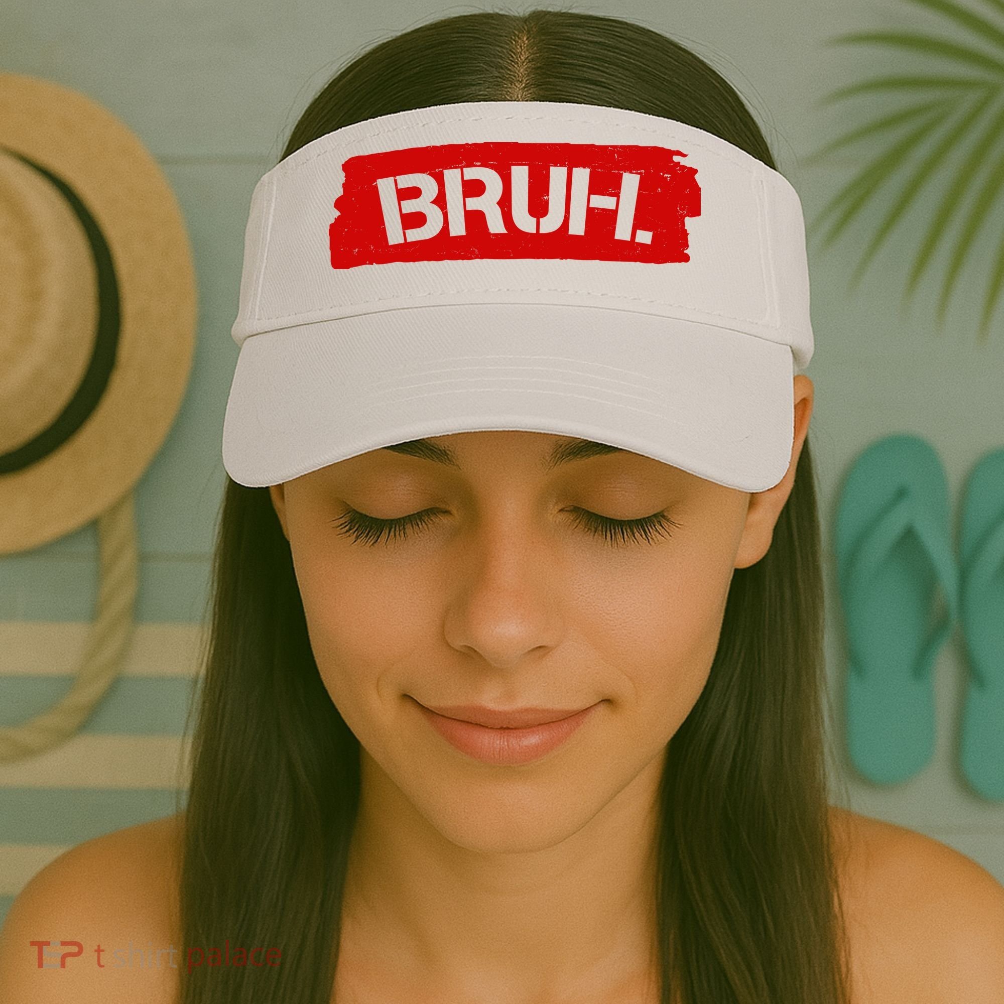 Bruh Funny Meme Visor