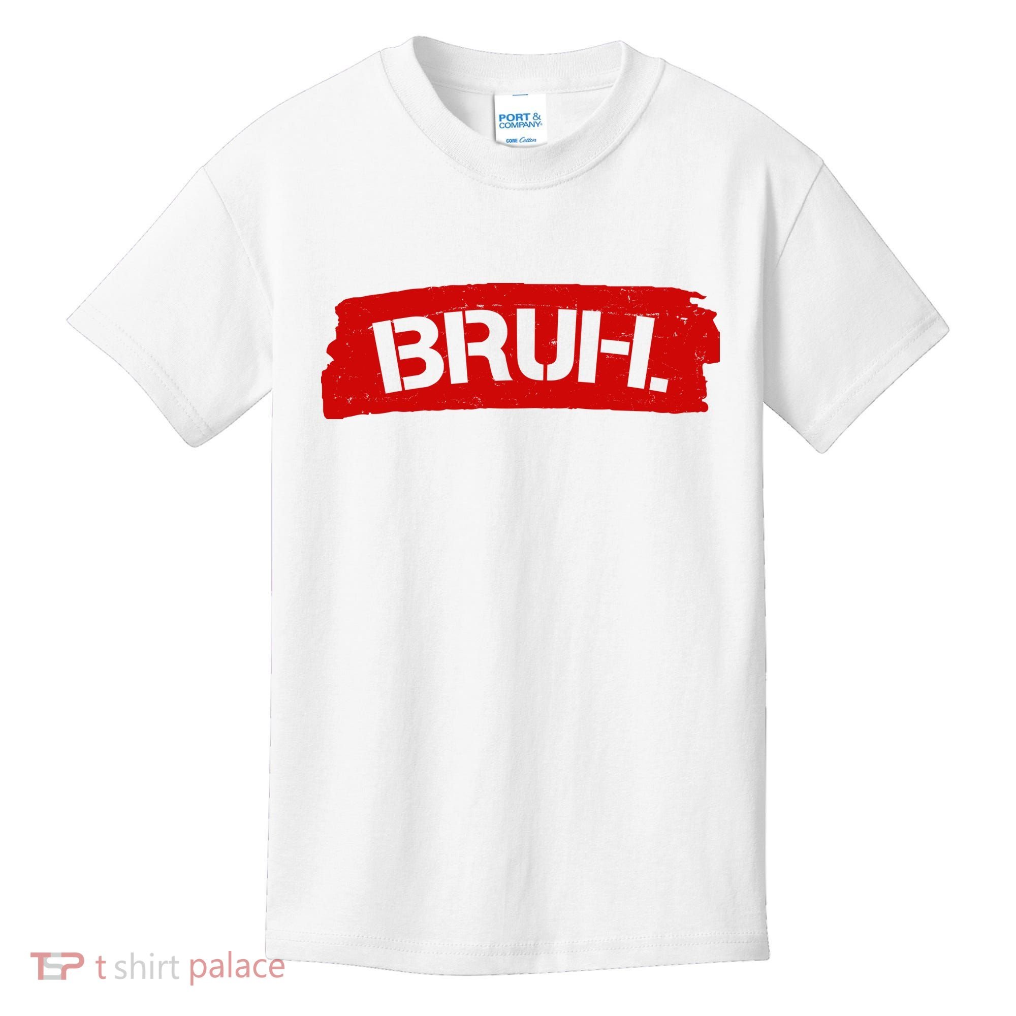 Bruh Funny Meme Kids T-Shirt