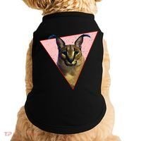 Big Floppa Meme Funny Cat Doggie Tank thumb 0