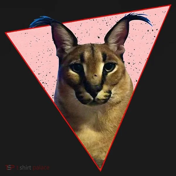 Big Floppa Meme Funny Cat Bucket Hat
