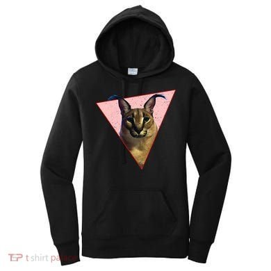 Big Floppa Meme Funny Cat Women's Hoodie