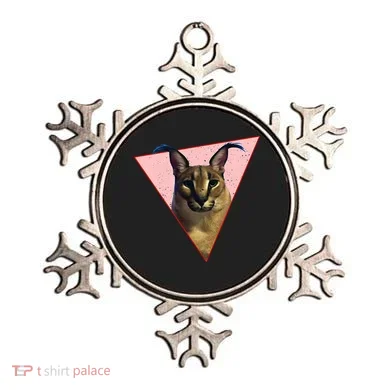 Big Floppa Meme Funny Cat Ornament