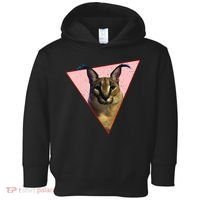 Big Floppa Meme Funny Cat Toddler Hoodie thumb 0