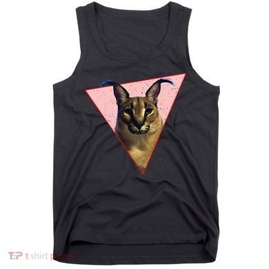Big Floppa Meme Funny Cat Tank Top