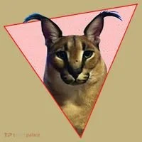 Big Floppa Meme Funny Cat T-Shirt thumb 7
