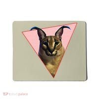 Big Floppa Meme Funny Cat Mousepad thumb 0
