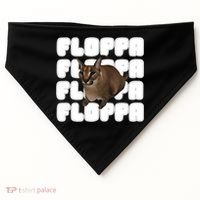 Big Floppa Meme Cat Gift USA-Made Doggie Bandana thumb 0