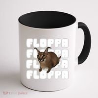 Big Floppa Meme Cat Gift Coffee Mug thumb 1