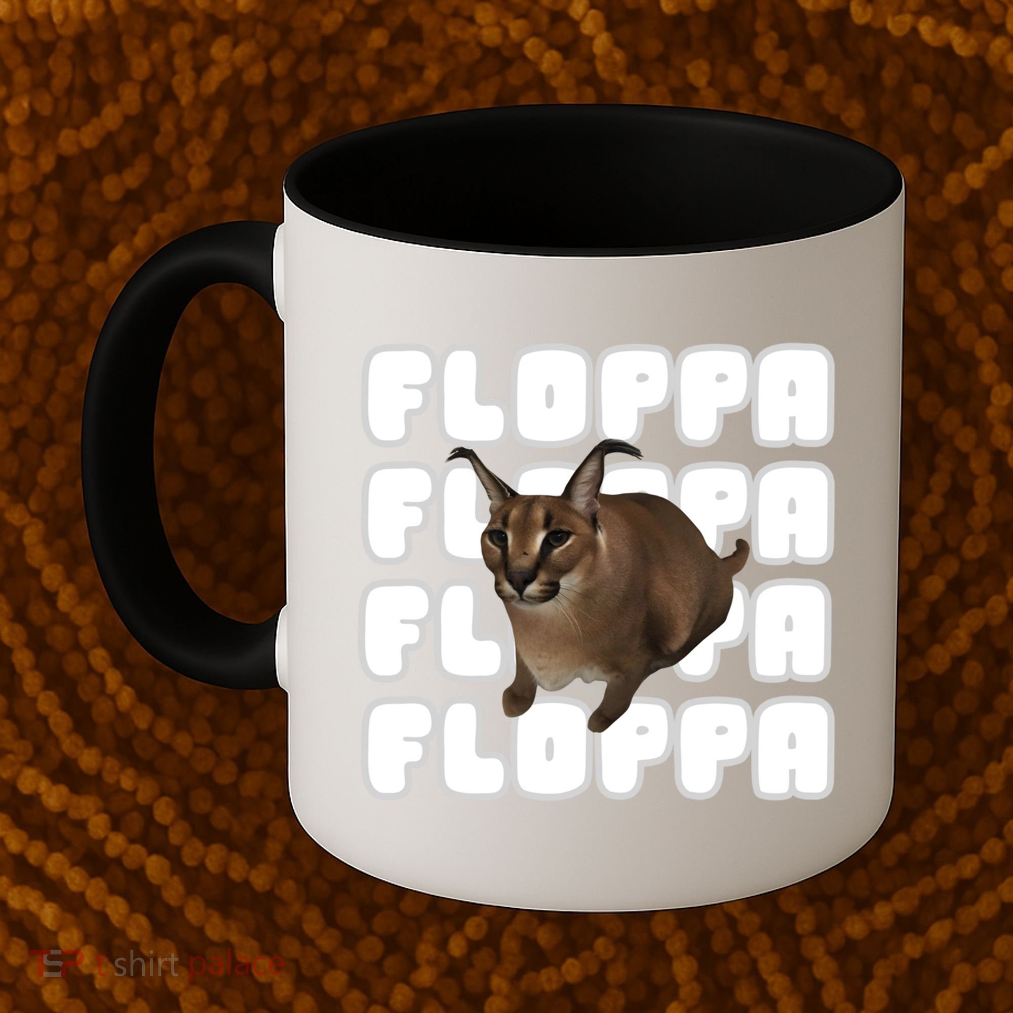 Big Floppa Meme Cat Gift Coffee Mug