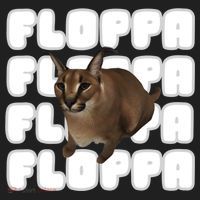 Big Floppa Meme Cat Gift Beanie thumb 2