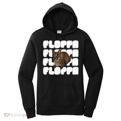 Big Floppa Meme Cat Gift Women's Hoodie