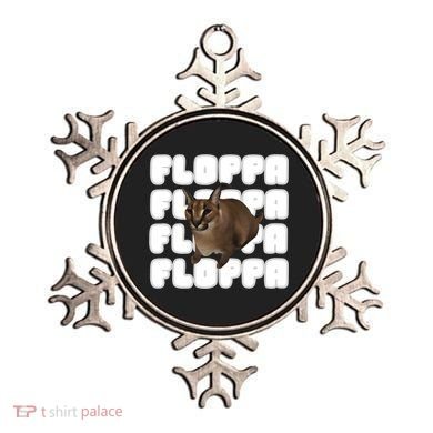 Big Floppa Meme Cat Gift Ornament