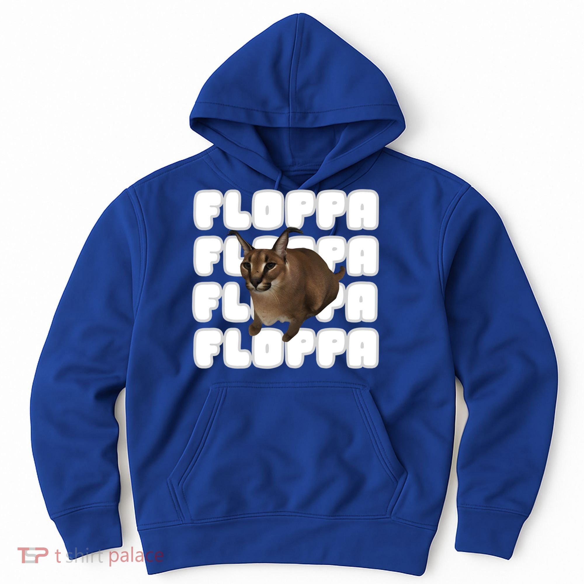 Big Floppa Meme Cat Gift Hoodie