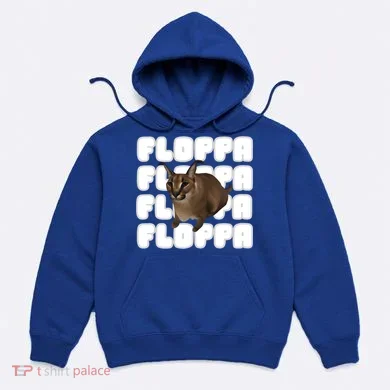 Big Floppa Meme Cat Gift Hoodie