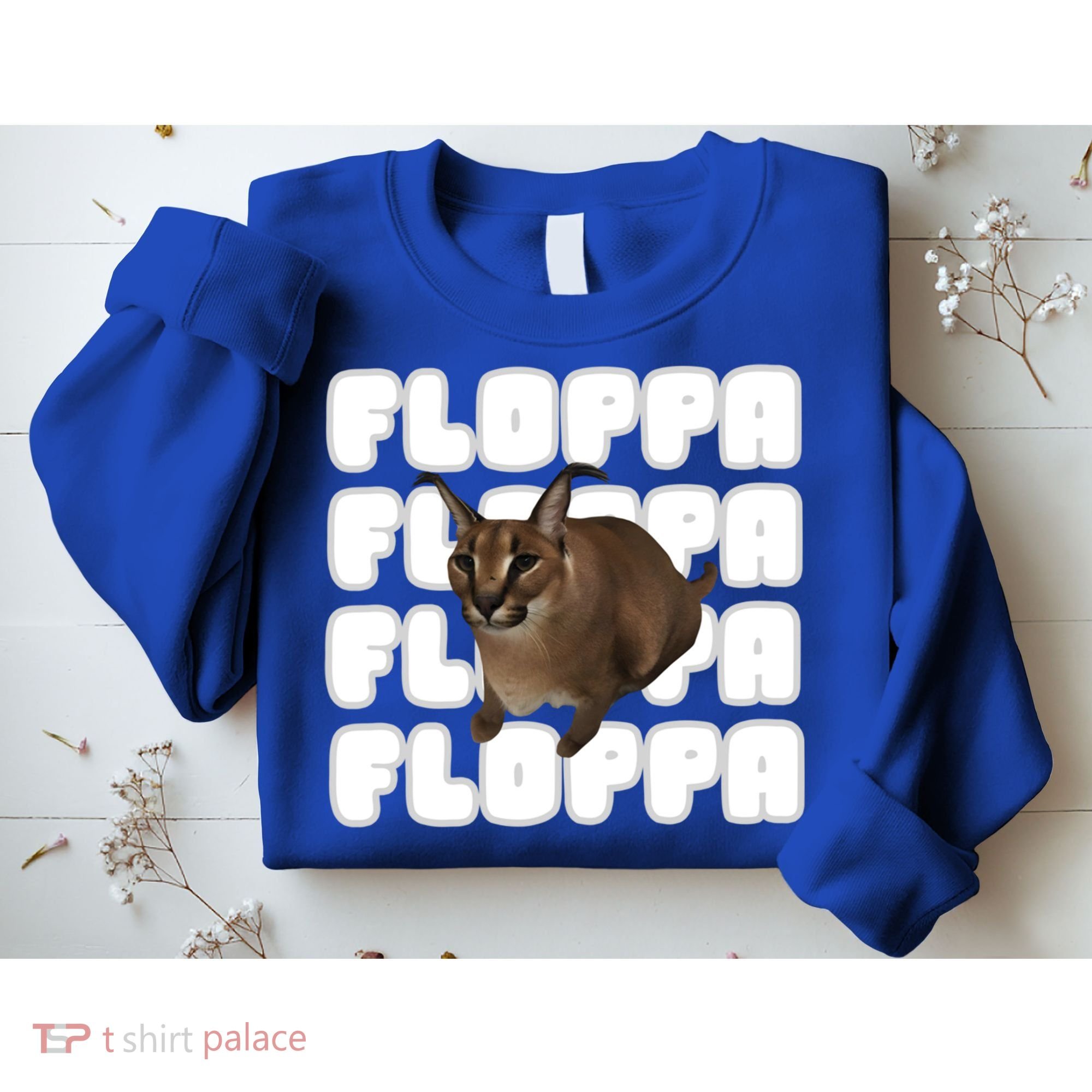 Big Floppa Meme Cat Gift Sweatshirt