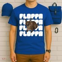 Big Floppa Meme Cat Gift T-Shirt thumb 6