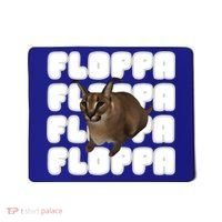 Big Floppa Meme Cat Gift Mousepad thumb 0