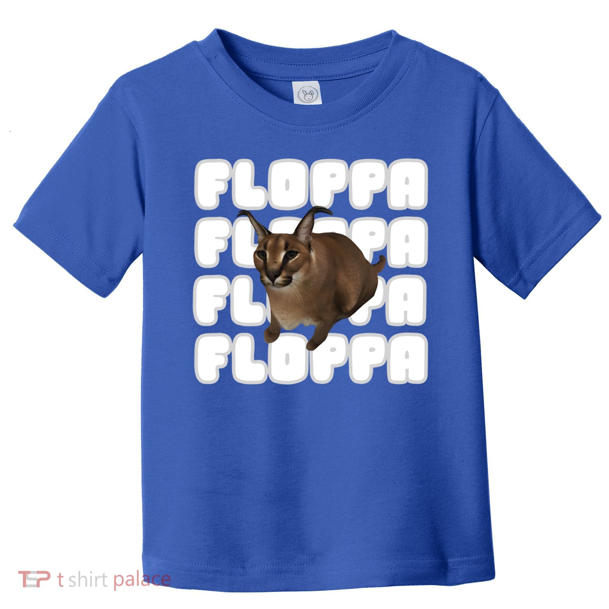 Big Floppa Meme Cat Gift Toddler T-Shirt