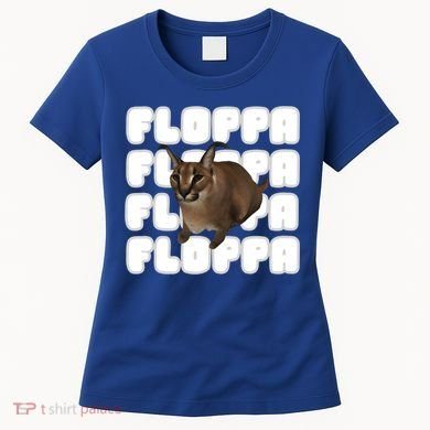 Big Floppa Meme Cat Gift Women's T-Shirt